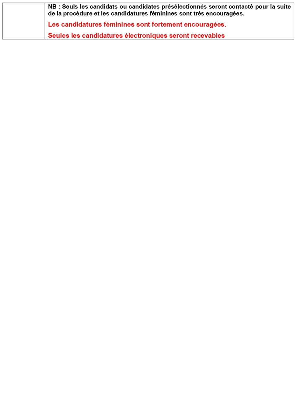 Avis de recrutement d'un(e) Conseiller(ère) Technique en Préparation à la Vie Professionnelle | Page 3