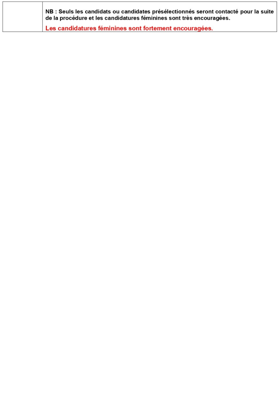 Avis de recrutement d'un Conseiller/Conseillère Technique – Gouvernance minière | Page 3