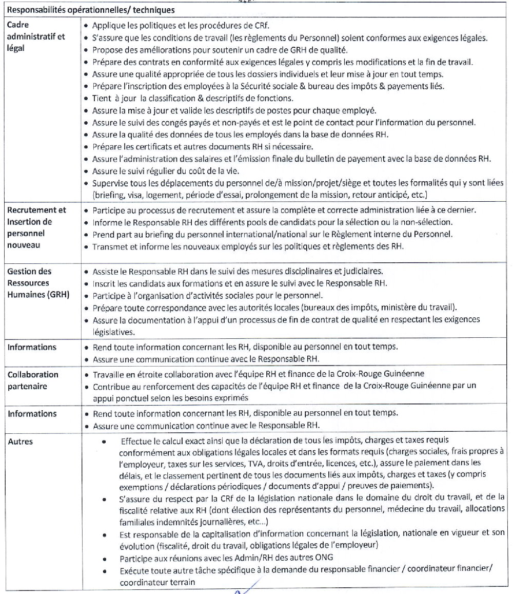 Recrutement d'Un Responsable Ressources Humaines p2