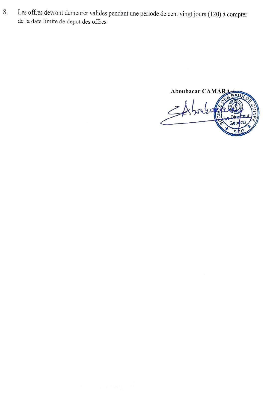 Avis de recrutement d'un Commissaire aux Comptes | Page 2