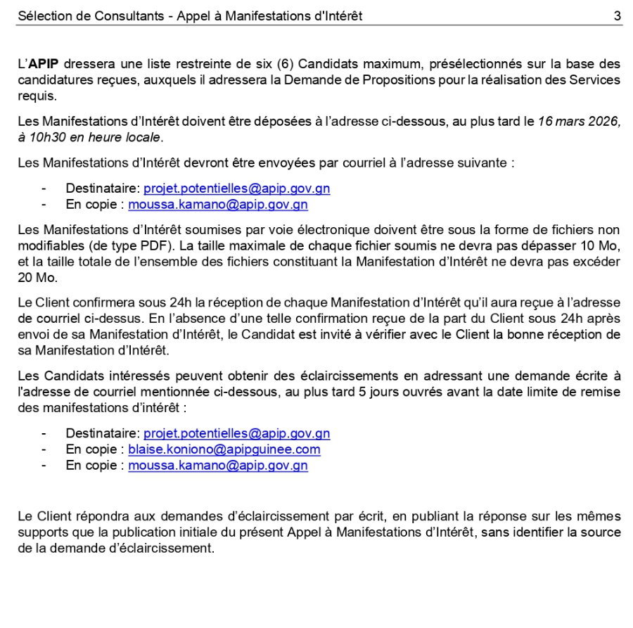 Appel à Manifestations d'Intérêt pour les services d’appuis techniques et de formations adaptés au développement des femmes entrepreneures en Basse-Côte et en Guinée Forestière | Page 4