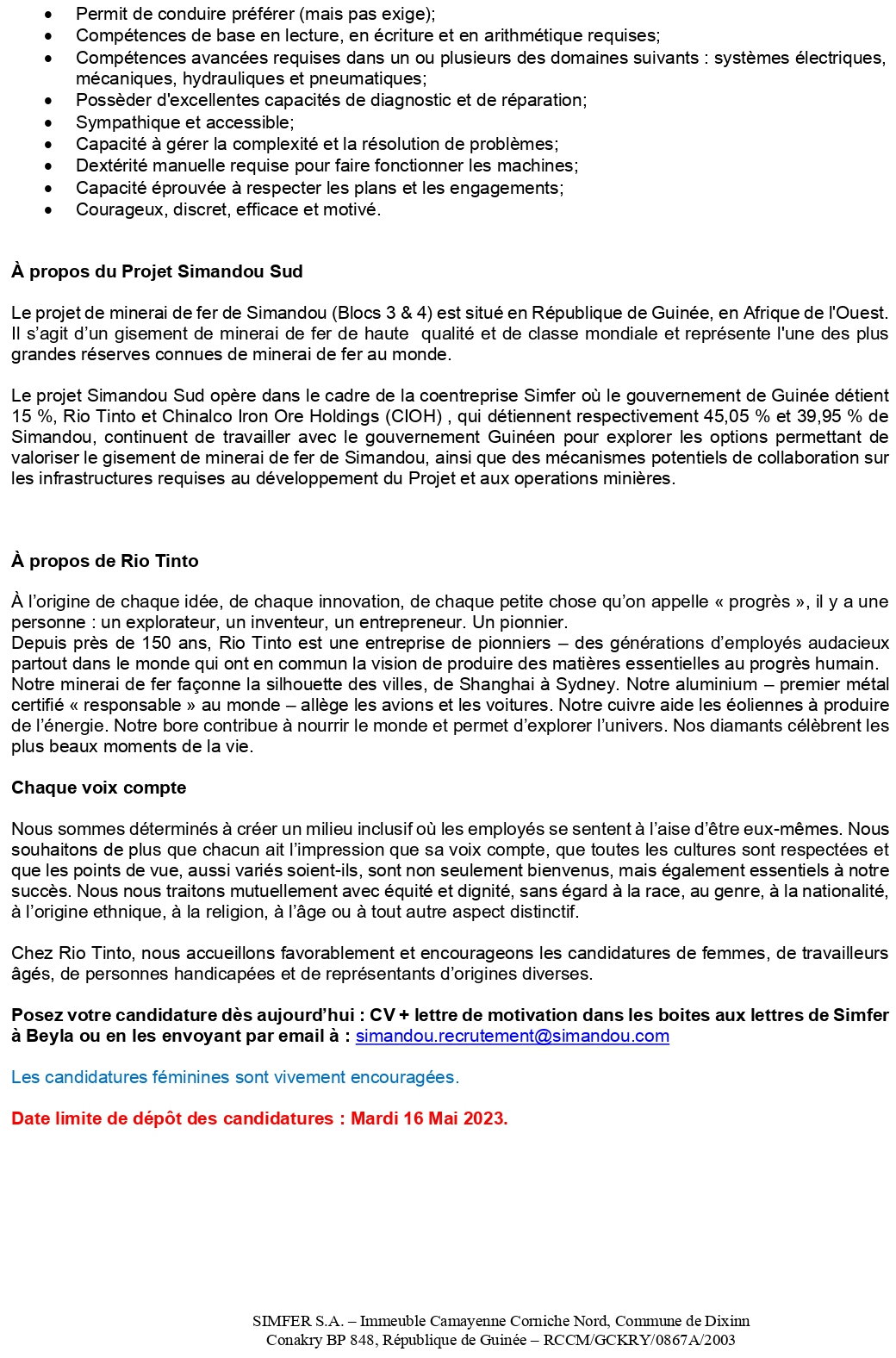 Un(e) Mecanicien(ne) Maintenance | Page 2