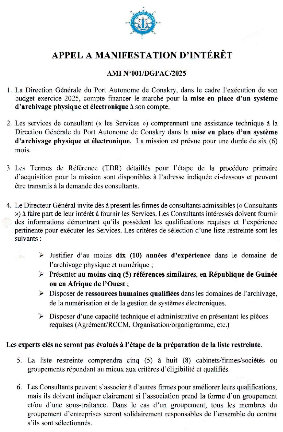 Mise en place d’un système d’archivage électronique et physique | Page 1