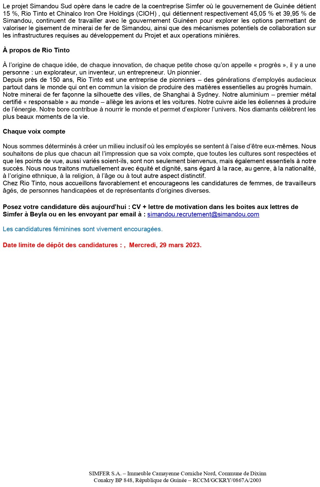 Deux (02) Superviseurs Ingenieurs Civils | page 2