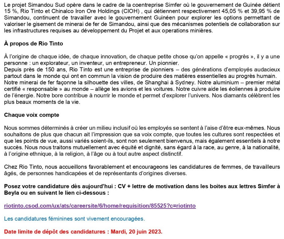 Un(e) Conseiller (ère) Droits Humains | Page 2