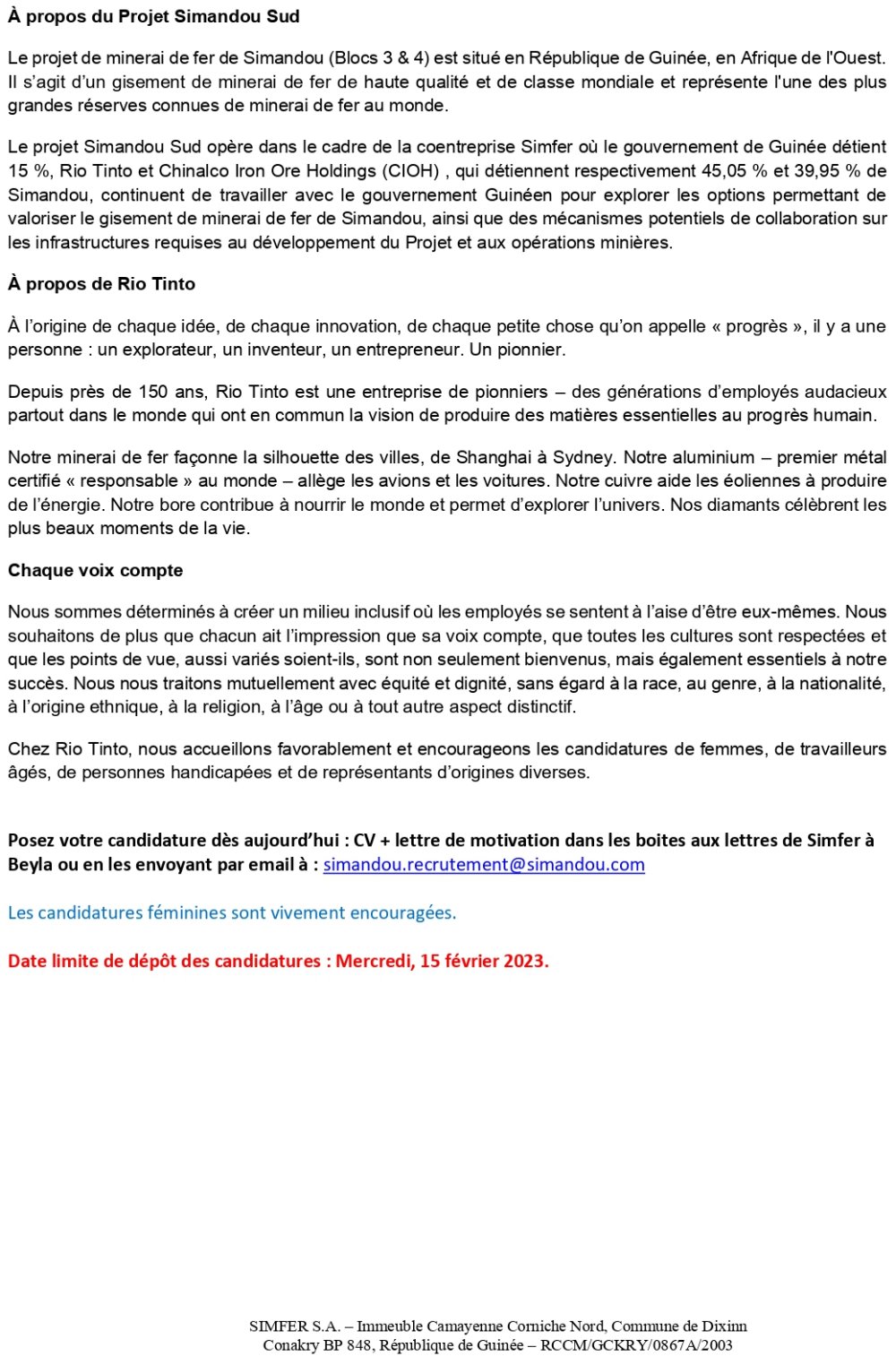 Un (e) Formateur et Évaluateur (trice) / Maintenance Mécanique d’Équipement Fixe | Page 2