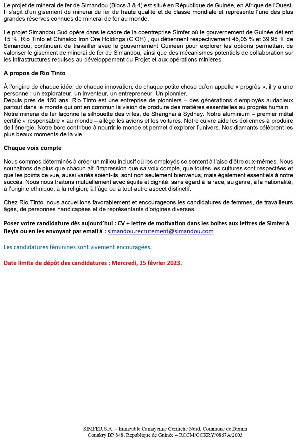 Recrutement D'Un (e) Officier de Conformité | page 2