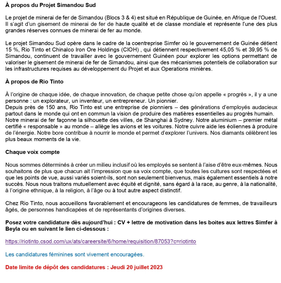 Recrutement D'Un(e) Officier(e) de la Paie | Page 2