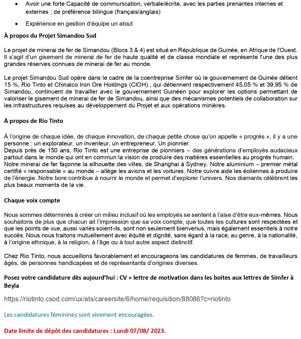 Un (e) Spécialiste Gouvernance (Reporting) | Page 2