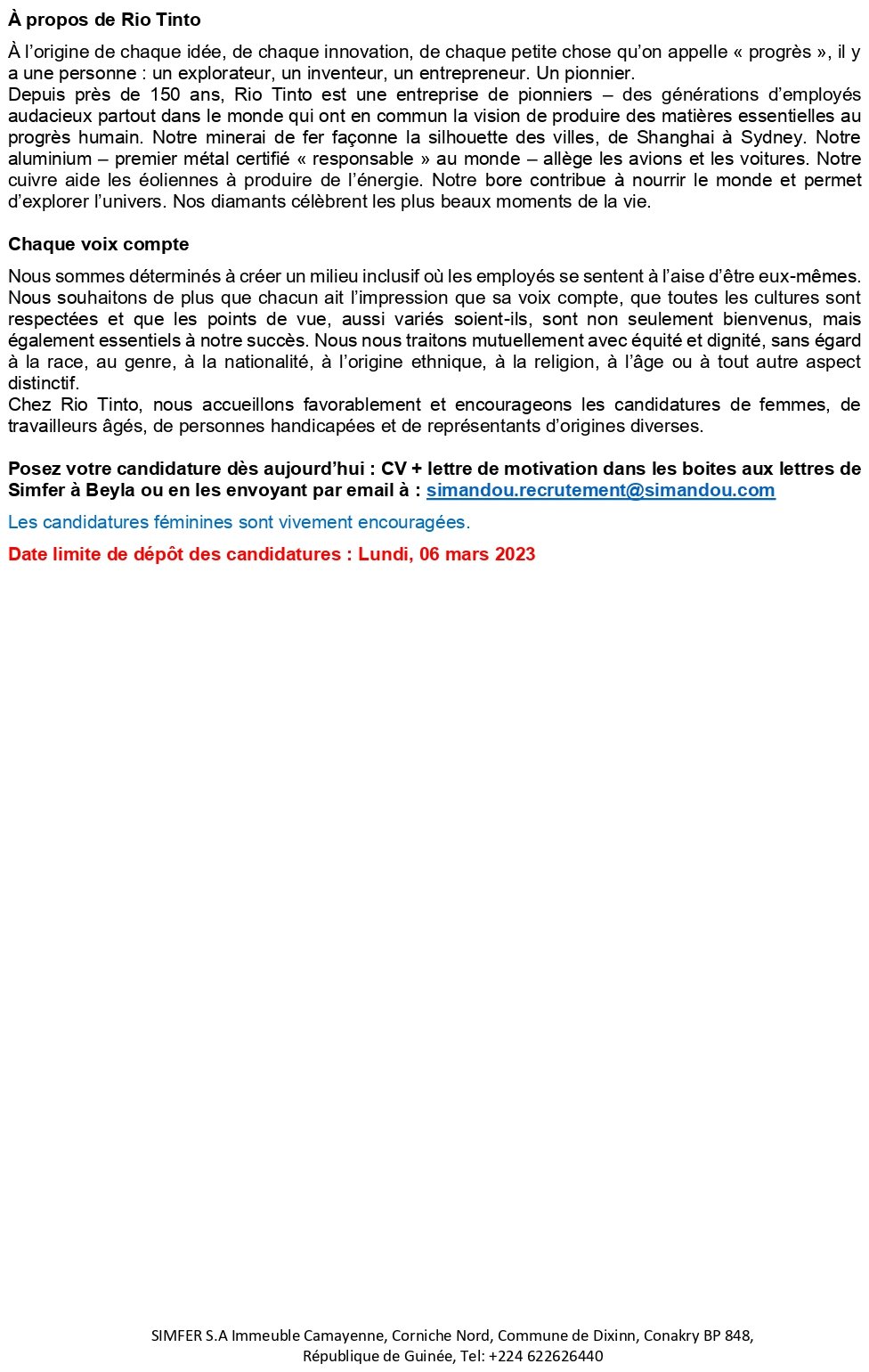 Un (e) Planificateur (trice) de Projet | Page 2