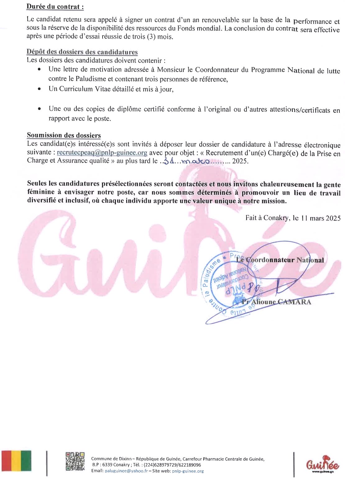 Recrutement D'un Cabinet D'audit Pour Réaliser L'audit Des Comptes Du Projet | Page 3