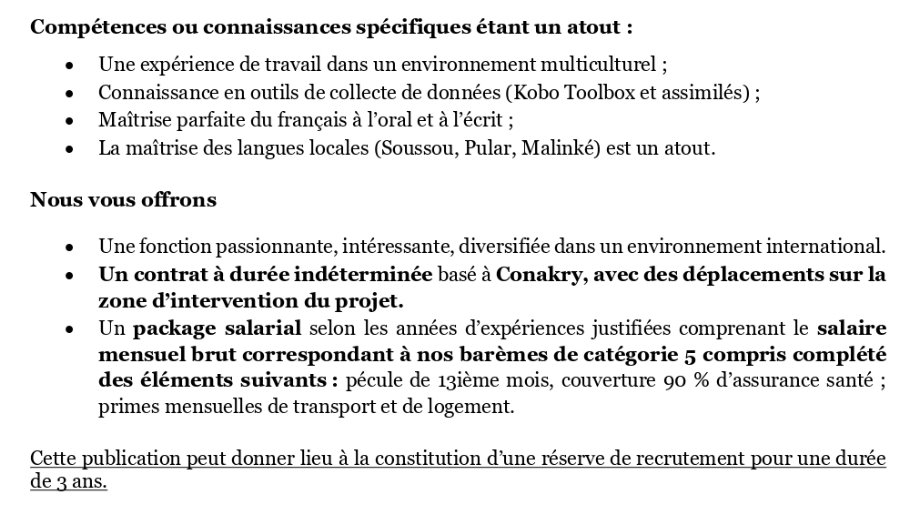 Intervention Officer Cartographie (h/f/x) – Guinée | Page 3