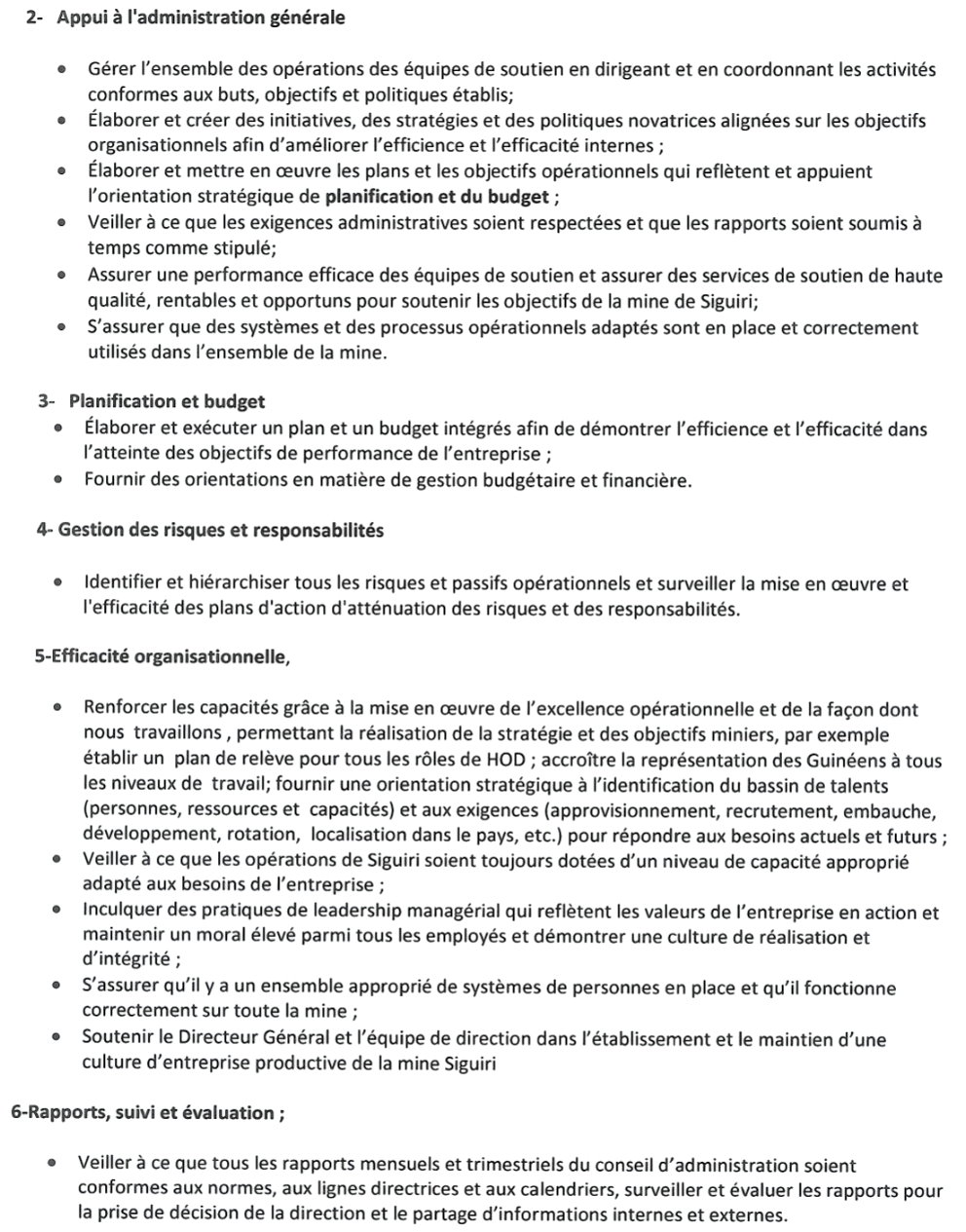 un(e) Directeur(rice) Senior Financier | P 2