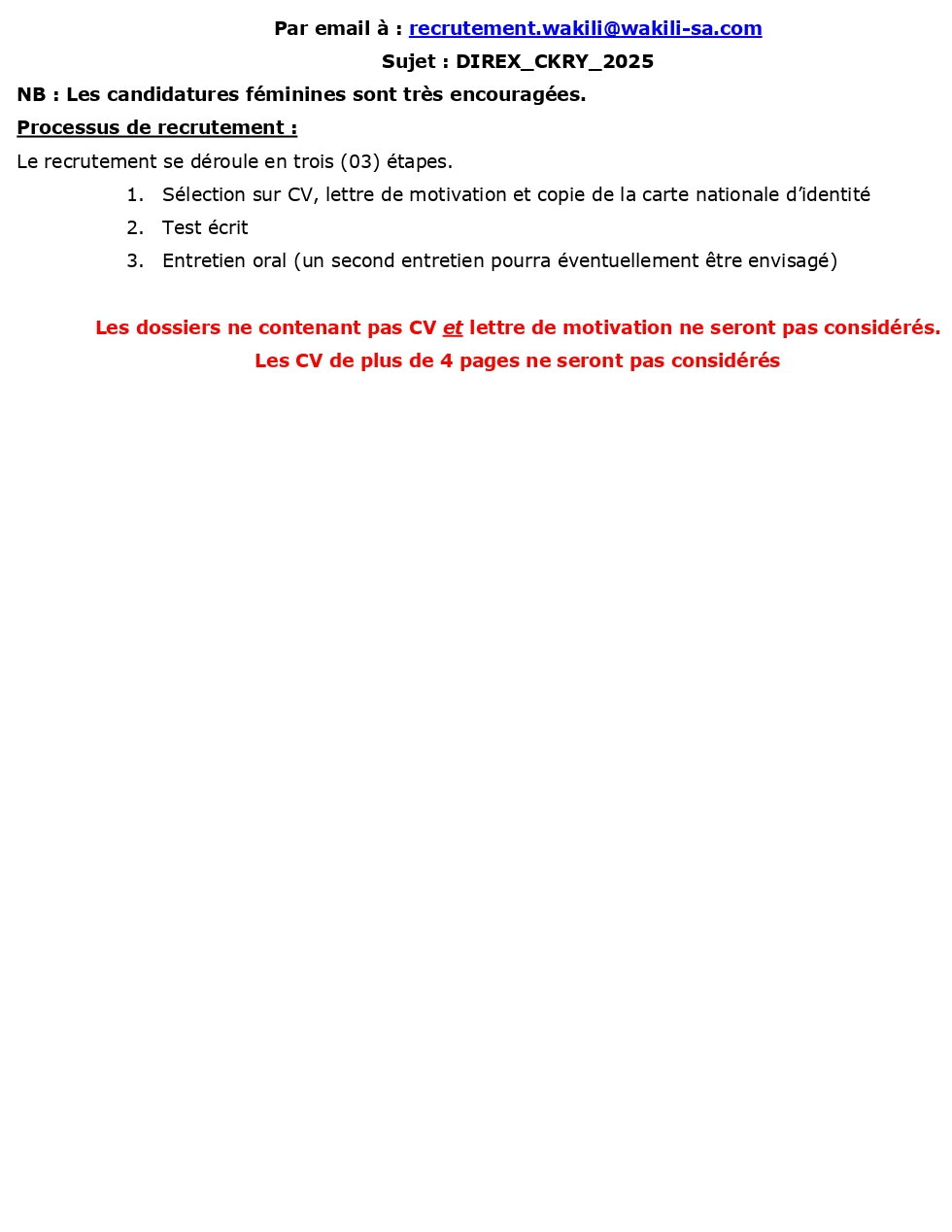 Directeur exécutif Basé à Conakry, Guinée | Page 4