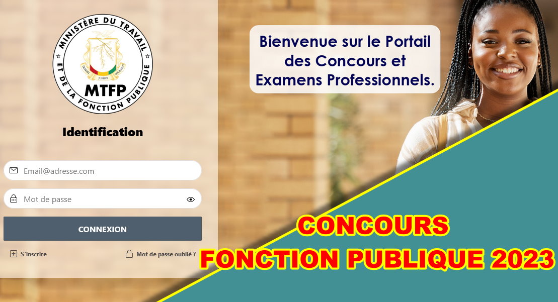 S'inscrire au concours de la fonction publique guin&eacute;enne session 2023
