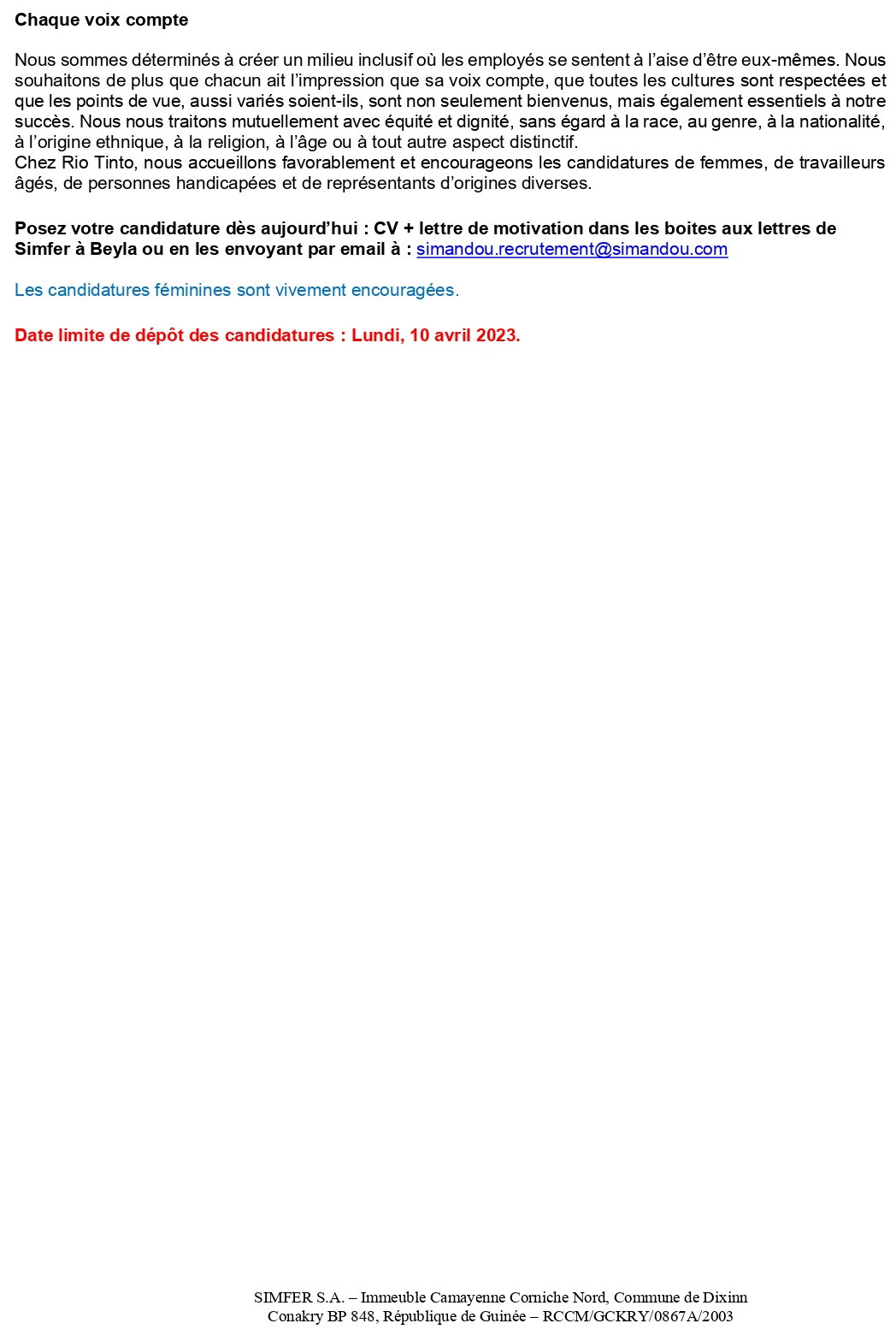 Deux (02) Partenaires d’Affaires Ressources Humaines (HRBP) | Page 2