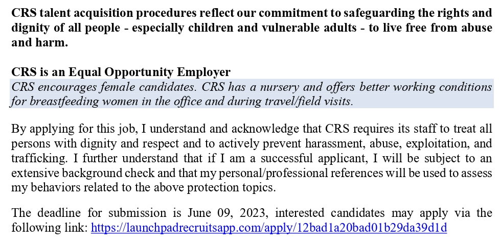 Avis De Recrutement D'un(E) Head Of Programming | Page 4