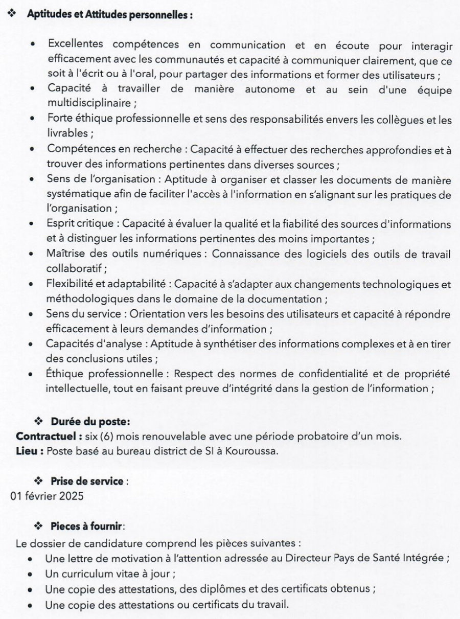 Recrutement d'un(e) prestataire chargé (e) de la Communication pour le Changement Social et de Comportement | Page 3