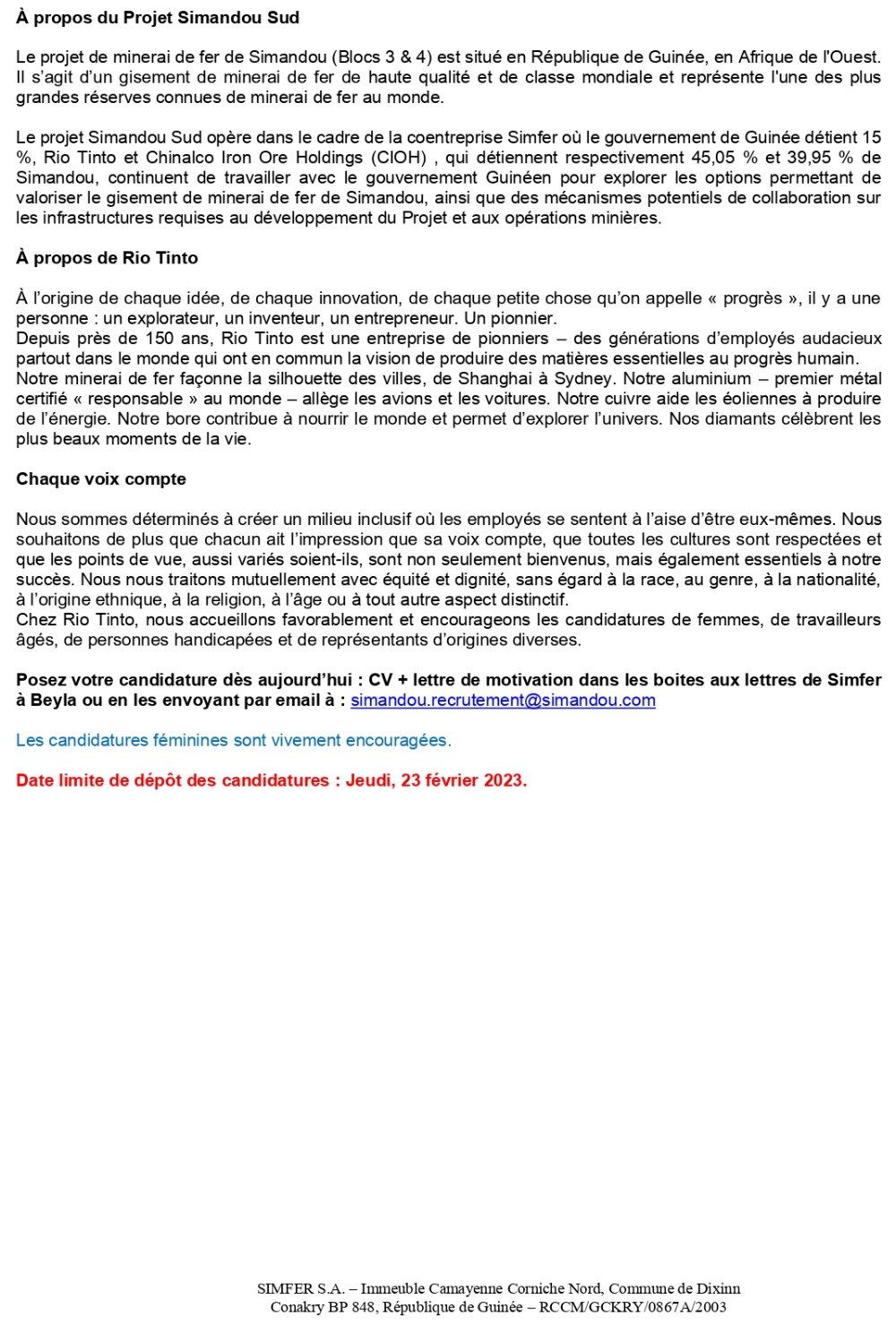 Un (e) Conseiller (ère) Étude d’Impact Social et Environnemental | Page 2