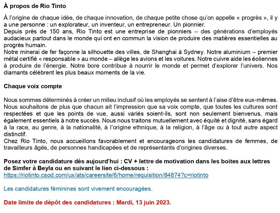 Un (e) Conseiller(ère) RH Chargé(e) de la Gestion des Expatriés | Page 2