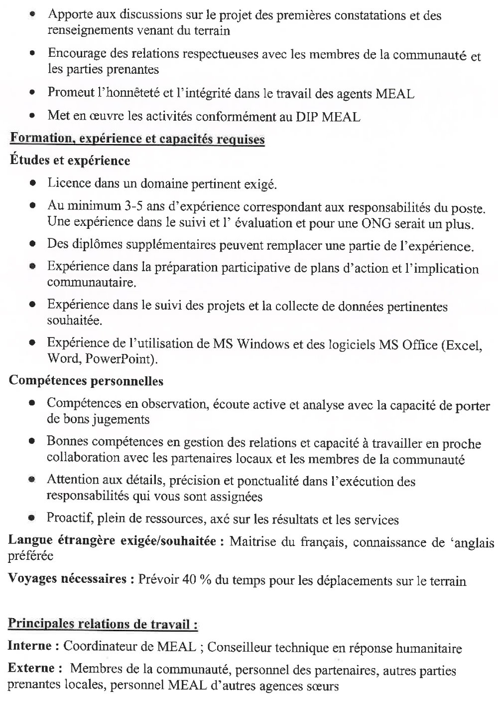 Offres d'emplois en Guinée conakry p2