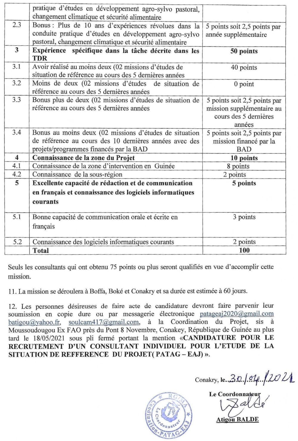 Etude Sur La Situation De Rérérence Du Projet - BAD p3